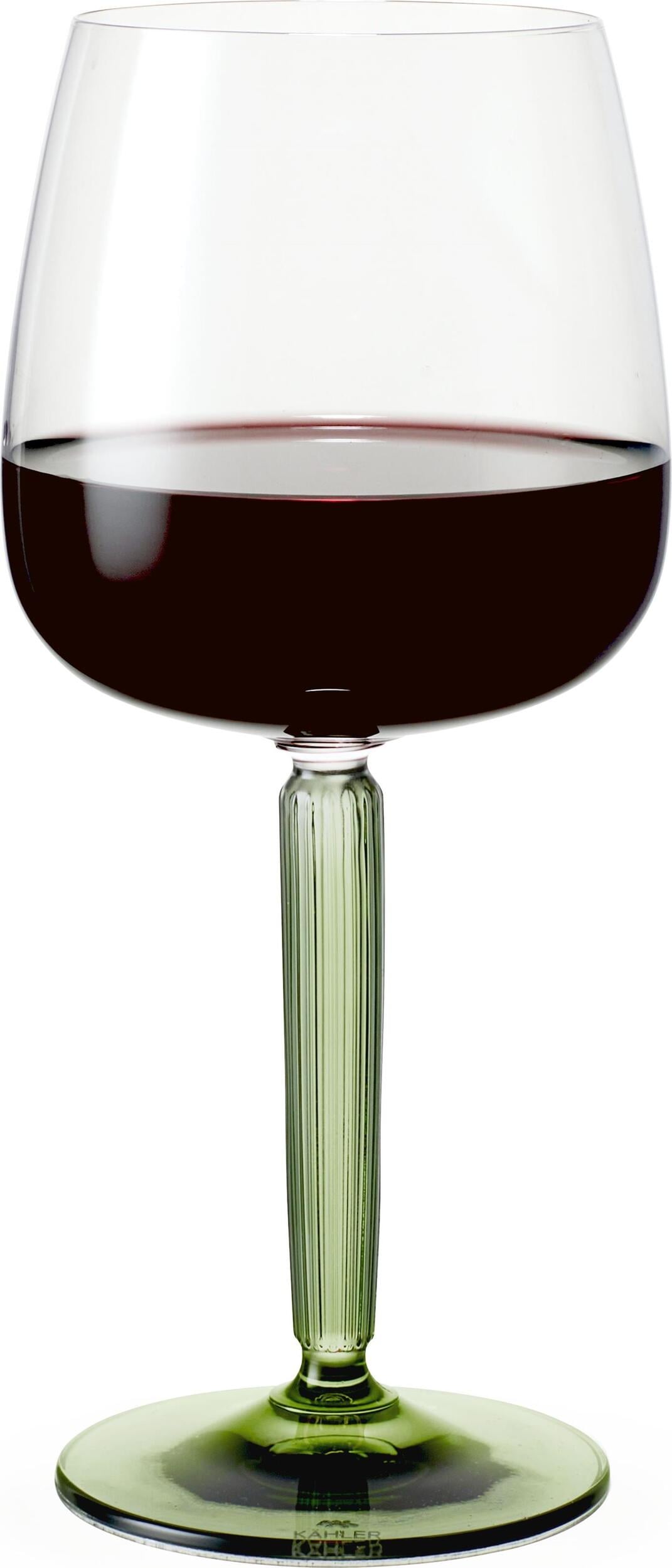 Hammershøi Rotweingläser 490 ml grün 2 St.
