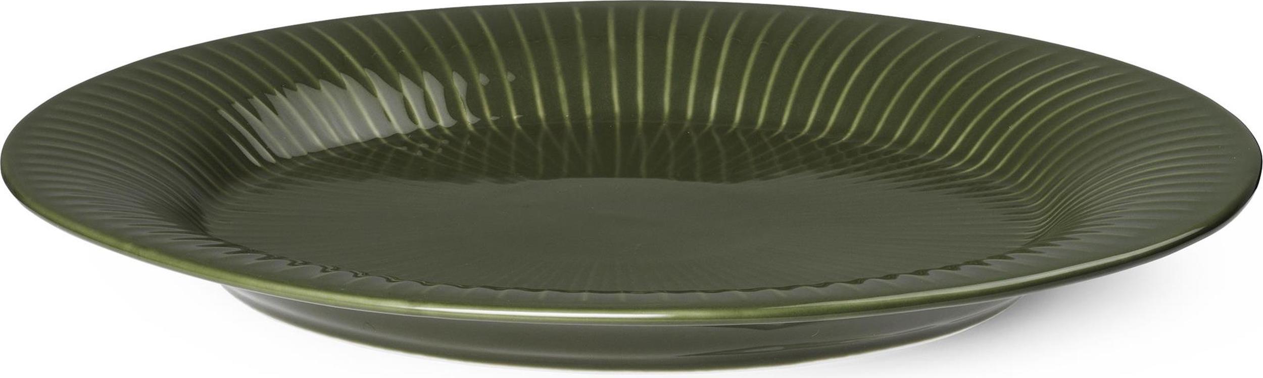 Hammershøi Servierteller 28,5 cm olivenfarben
