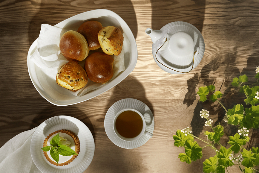 Hammershøi Σκεύος ψησίματος και σερβιρίσματος, 39 x 29,5 εκ., λευκό