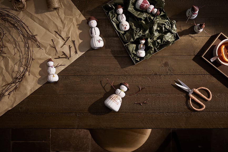 Hammershøi Snowboy Φιγούρα, χριστουγεννιάτικη