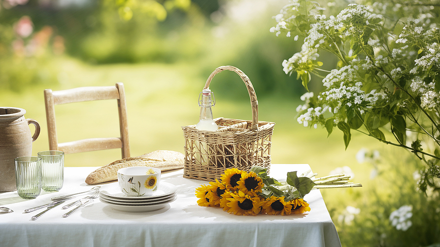 Hammershøi Summer Wild Flowers Tasse 330 ml