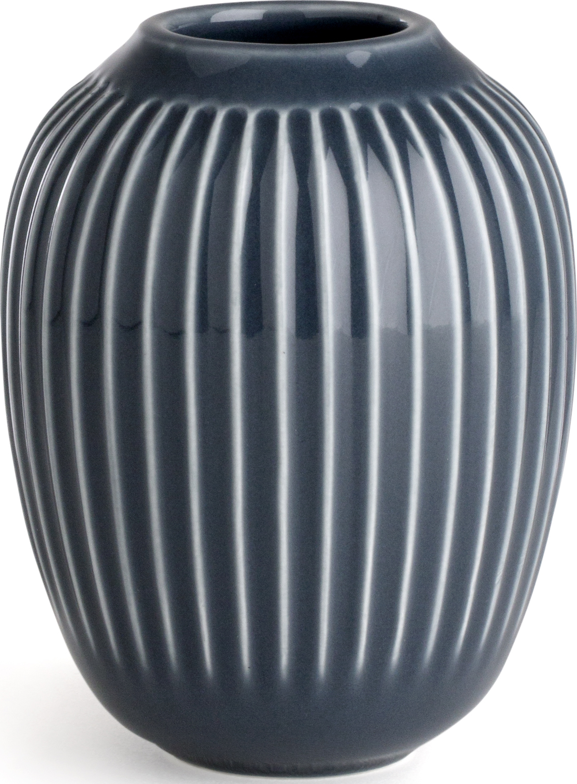 Hammershøi Vase 10,5 cm anthrazitfarbig