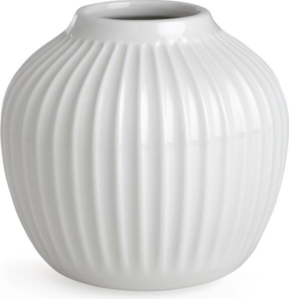 Hammershøi Vase 13 cm weiß
