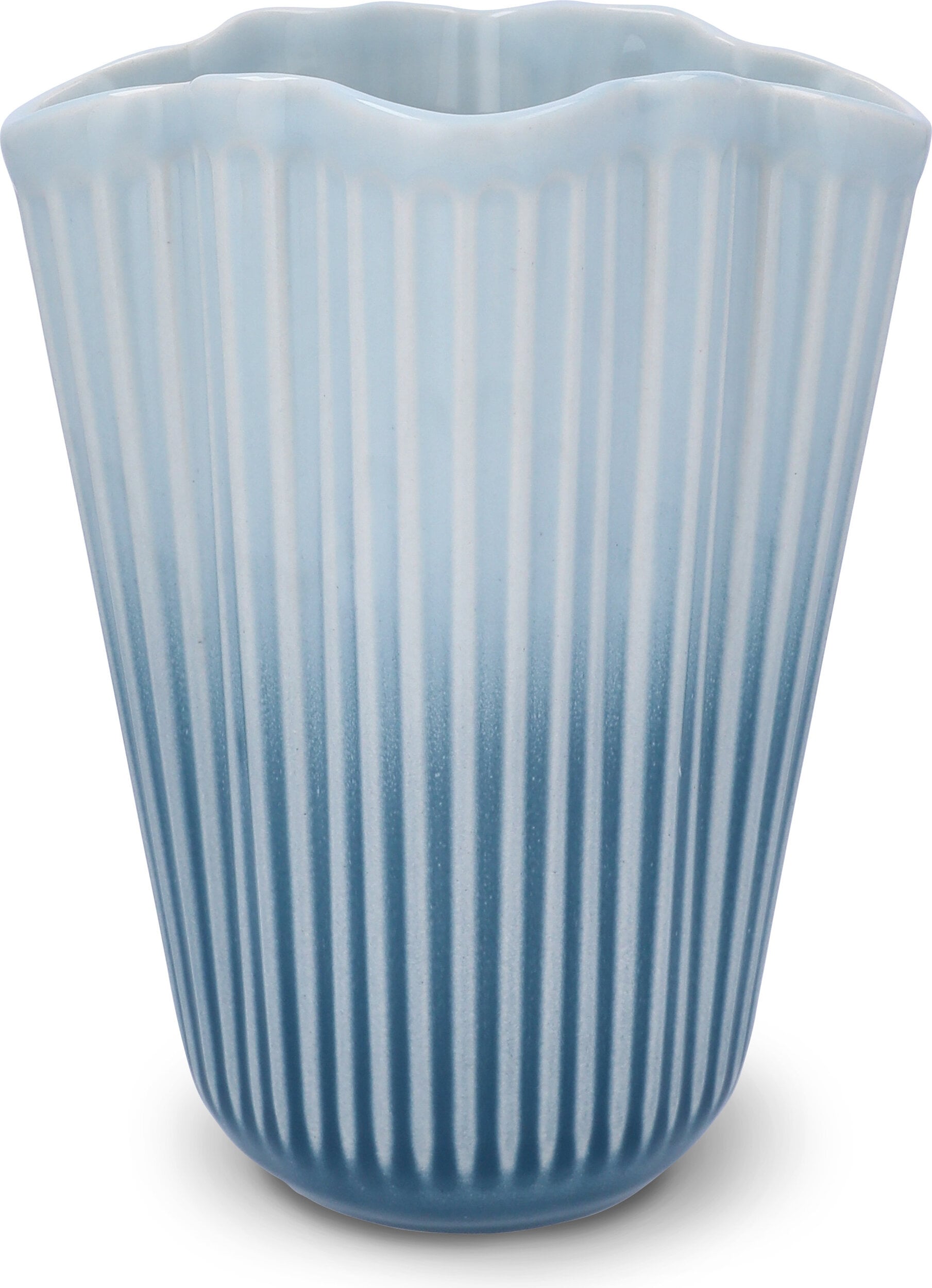 Hammershøi Vase 20,5 cm, blau