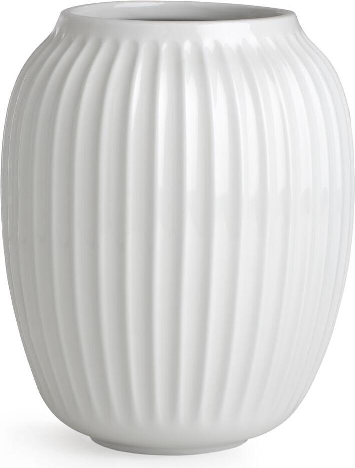 Hammershøi Vase 21 cm weiß