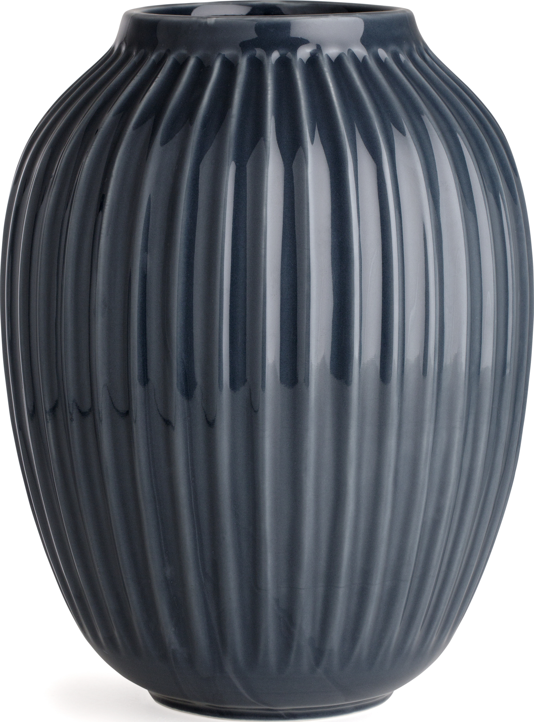 Hammershøi Vase 25,5 cm anthrazitfarbig