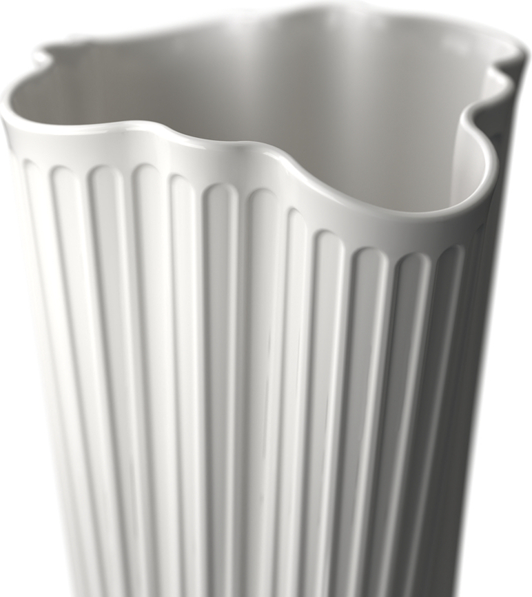 Hammershøi Vase 20,5 cm, blanche