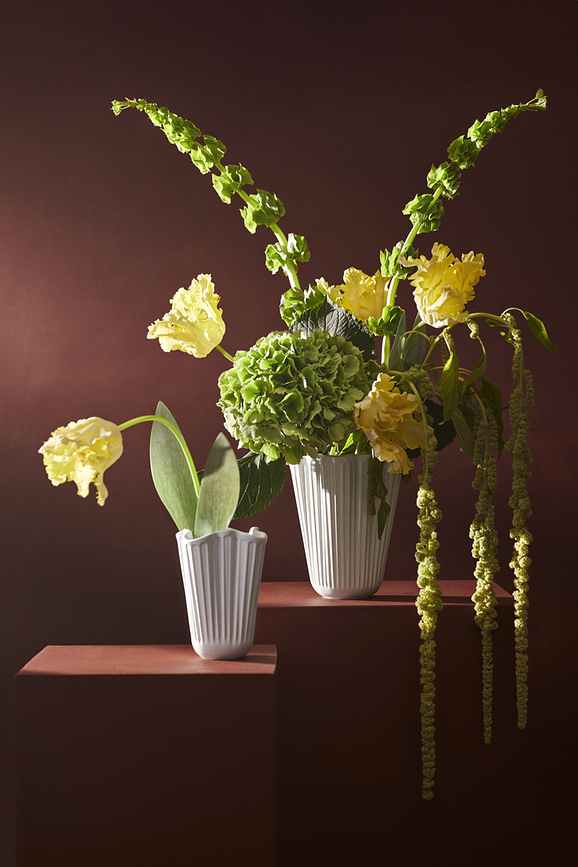 Hammershøi Vase 20,5 cm, blanche