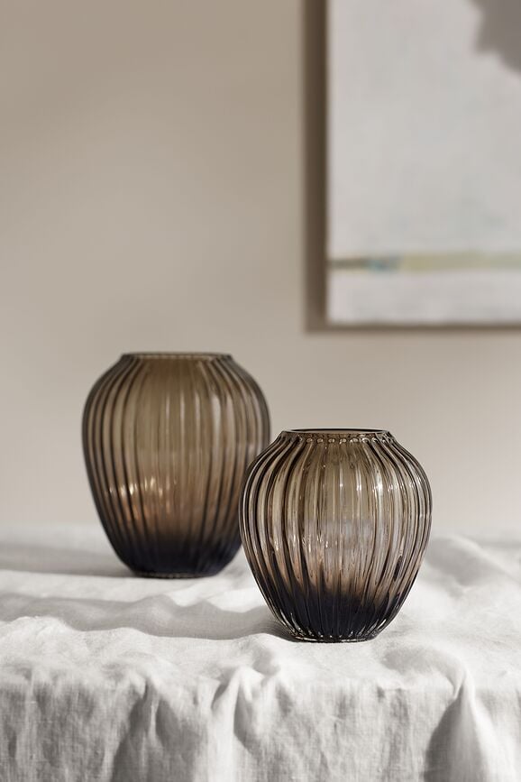 Hammershøi Vaza 14 cm staklena orahova