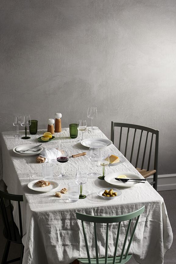 Hammershøi Verres à Vin Blanc 350 ml, verts, Lot de 2