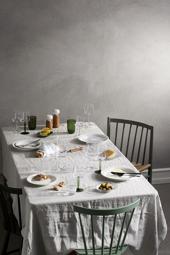 Hammershøi Verres à Vin Rouge 490 ml, verts, Lot de 2