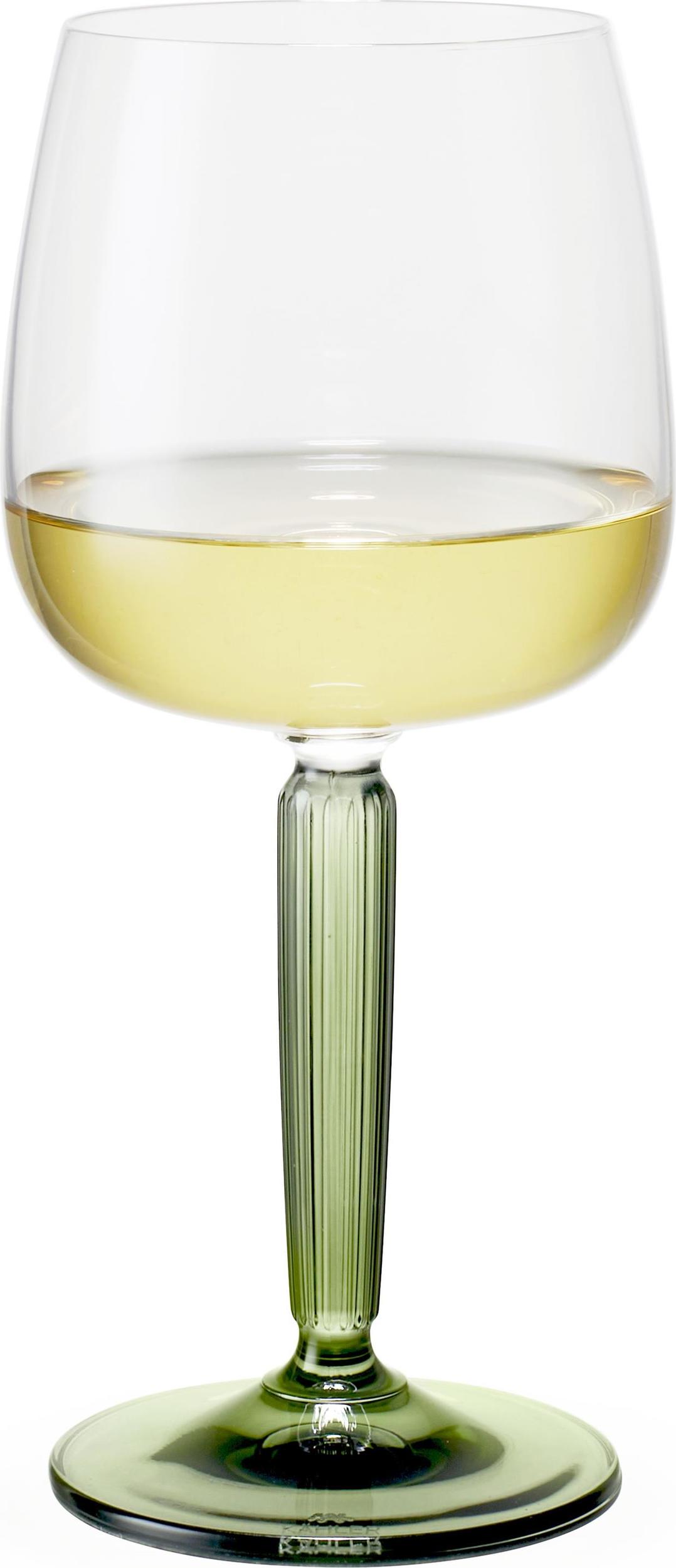 Hammershøi Weißweingläser 350 ml grün 2 St.