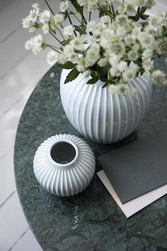 Jarrón Hammershøi, 13 cm, antracita