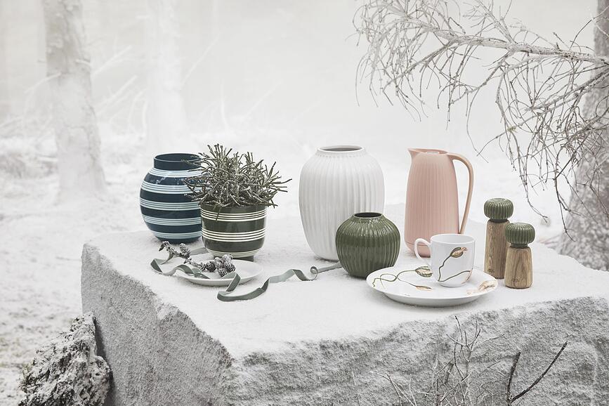 Jarrón Hammershøi, 13 cm, antracita