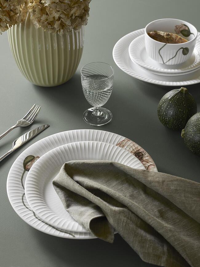 Jarrón Hammershøi 21 cm, blanco