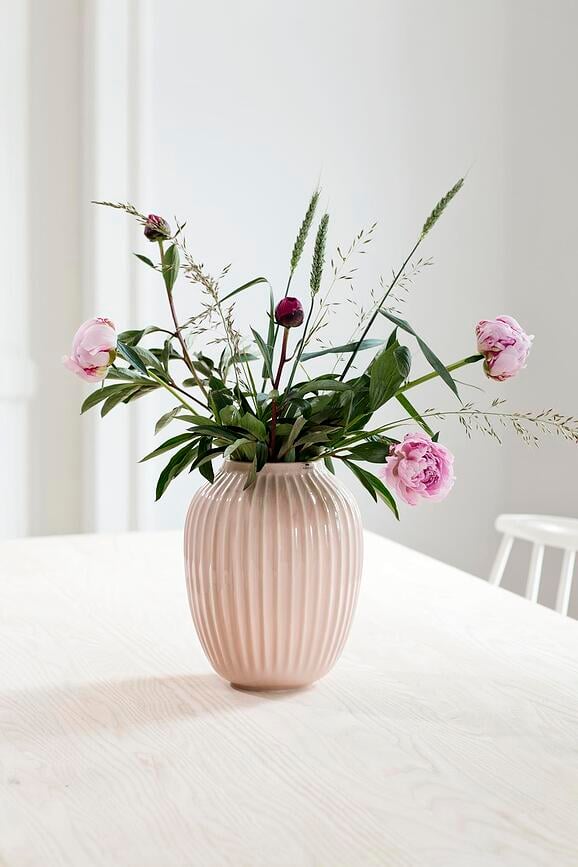 Jarrón Hammershøi 21 cm, blanco