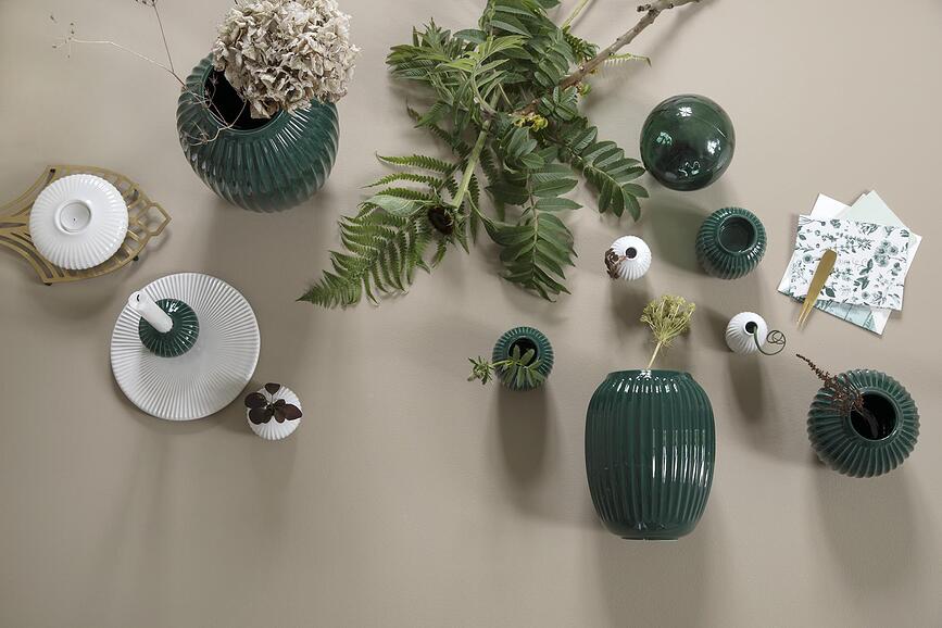 Jarrón Hammershøi 21 cm, blanco