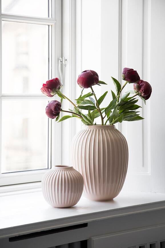 Jarrón Hammershøi 21 cm, blanco