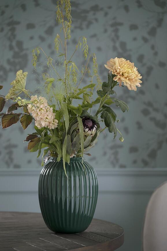 Jarrón Hammershøi 21 cm, blanco