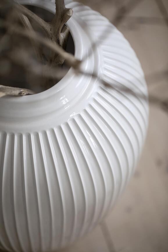 Jarrón Hammershøi, 50 cm, blanco