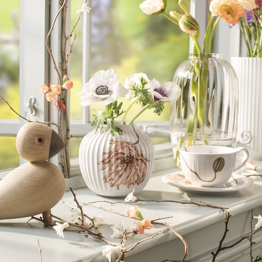 Jarrón Hammershøi Poppy, 21 cm
