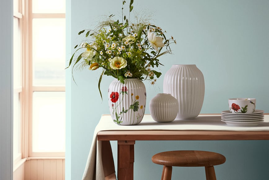 Jarrón Hammershøi Summer Wild Flowers, 21 cm