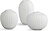 Jarrones Hammershøi, pequeños, blancos, 3 unidades