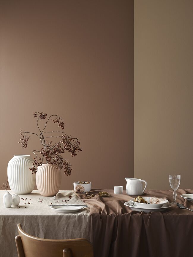 Juego de Jarrones Hammershøi, pequeños, verdes, 3 piezas