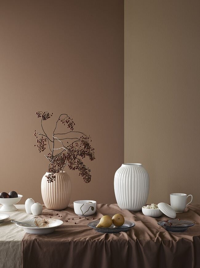 Juego de Jarrones Hammershøi, pequeños, verdes, 3 piezas