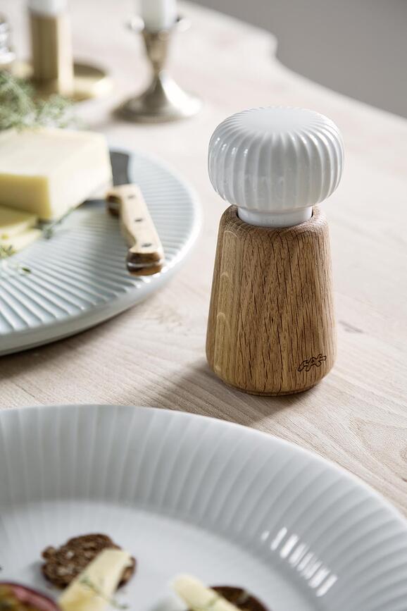 Molinillo para pimienta o sal Hammershøi, 14,5 cm, antracita