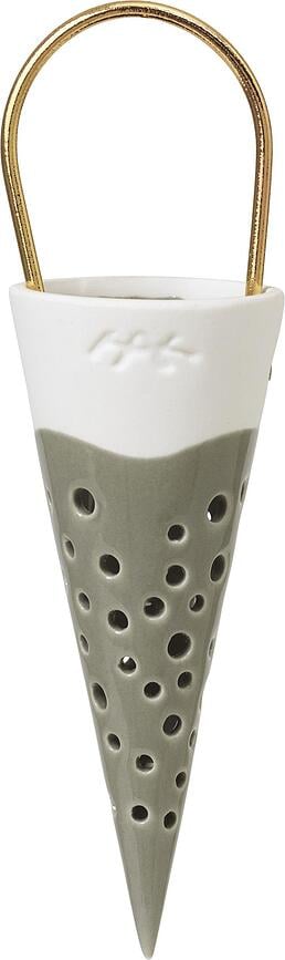 Nobili Décoration de Noël 15,5 cm, olive