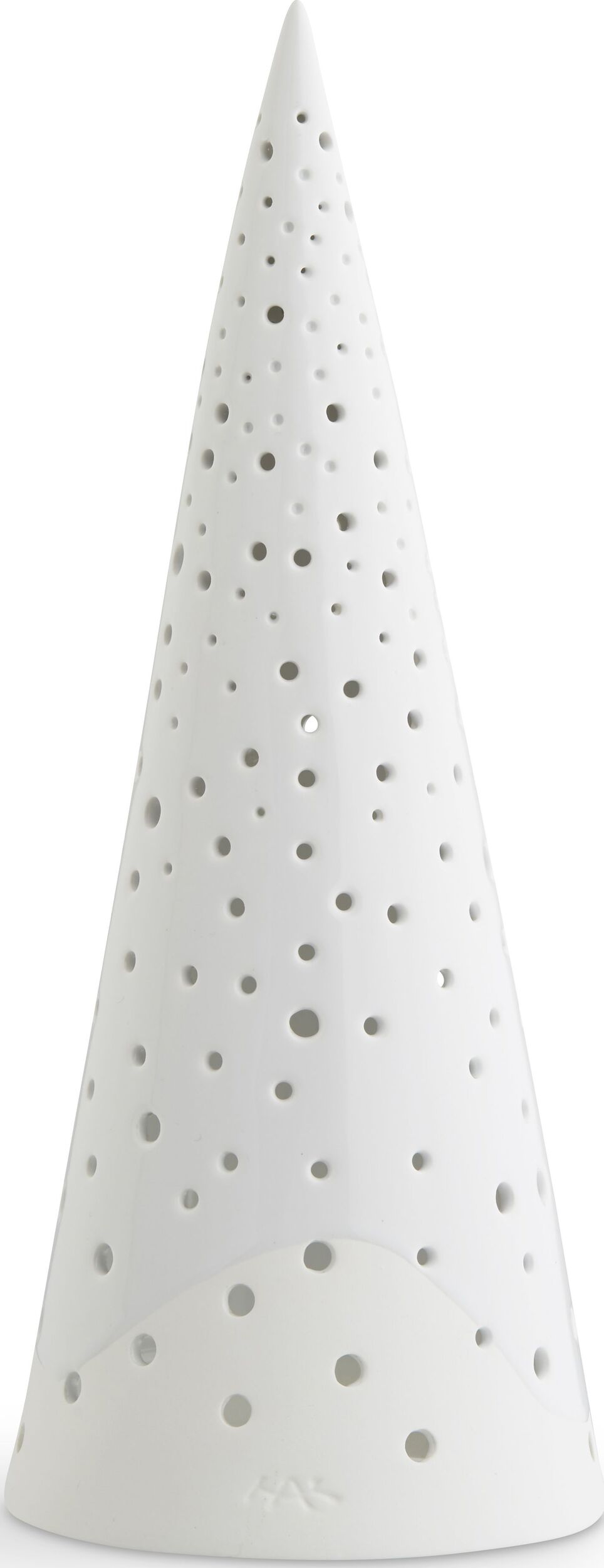 Nobili Kerzenhalter für Teelichter 30 cm weiß