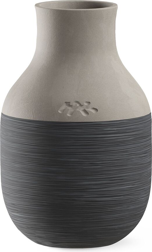 Omaggio Circulare Vase 12,5 cm anthrazitfarbig