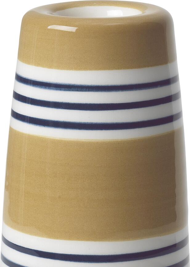 Omaggio Nuovo Bougeoir pour bougie classique, 16 cm, ocre