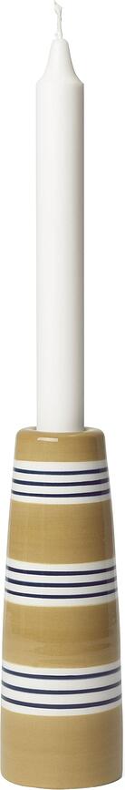 Omaggio Nuovo Bougeoir pour bougie classique, 16 cm, ocre