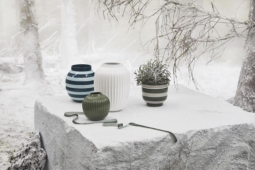 Omaggio Nuovo Cache-pot, 15 cm, vert