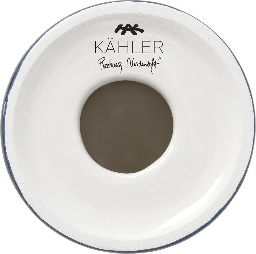 Omaggio Nuovo Κηροπήγιο για κλασικό κερί, 12 cm, σκούρο μπλε