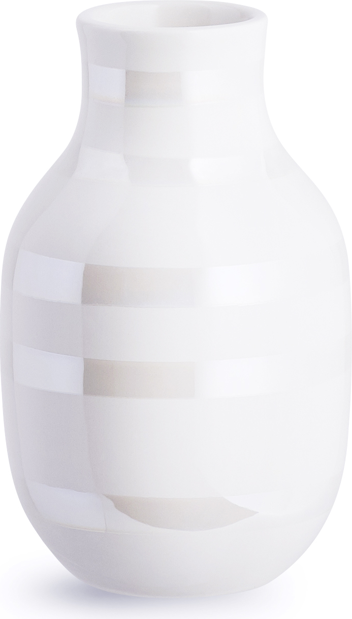 Omaggio Vase 12,5 cm perlmuttfarben