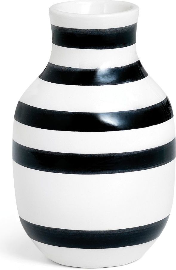 Omaggio Vase 12,5 cm schwarz