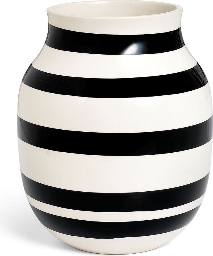 Omaggio Vase 20 cm, sort