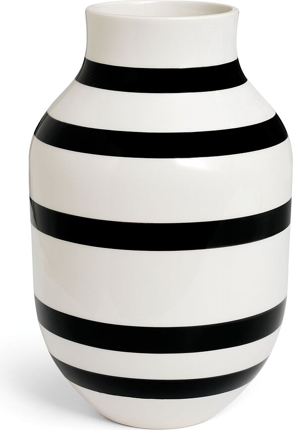 Omaggio Vase 31 cm, noir