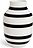 Omaggio Vase 31 cm, noir