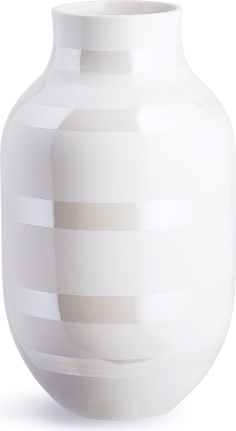 Omaggio Vase 31 cm perlmuttfarben