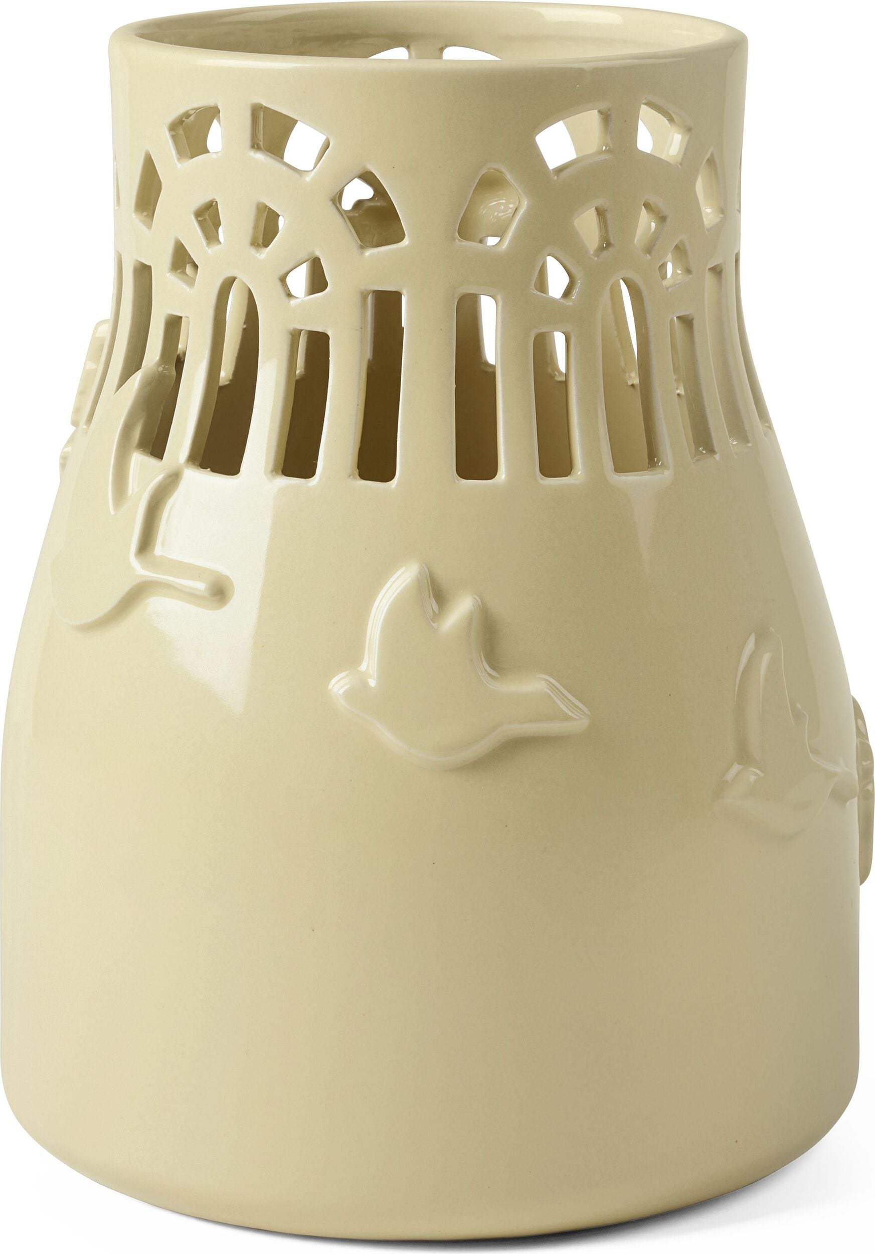Orangery Vase 18 cm honigfarben