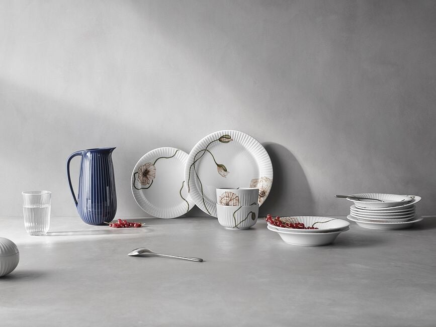 Plato de Desayuno Hammershøi Poppy, 22 cm