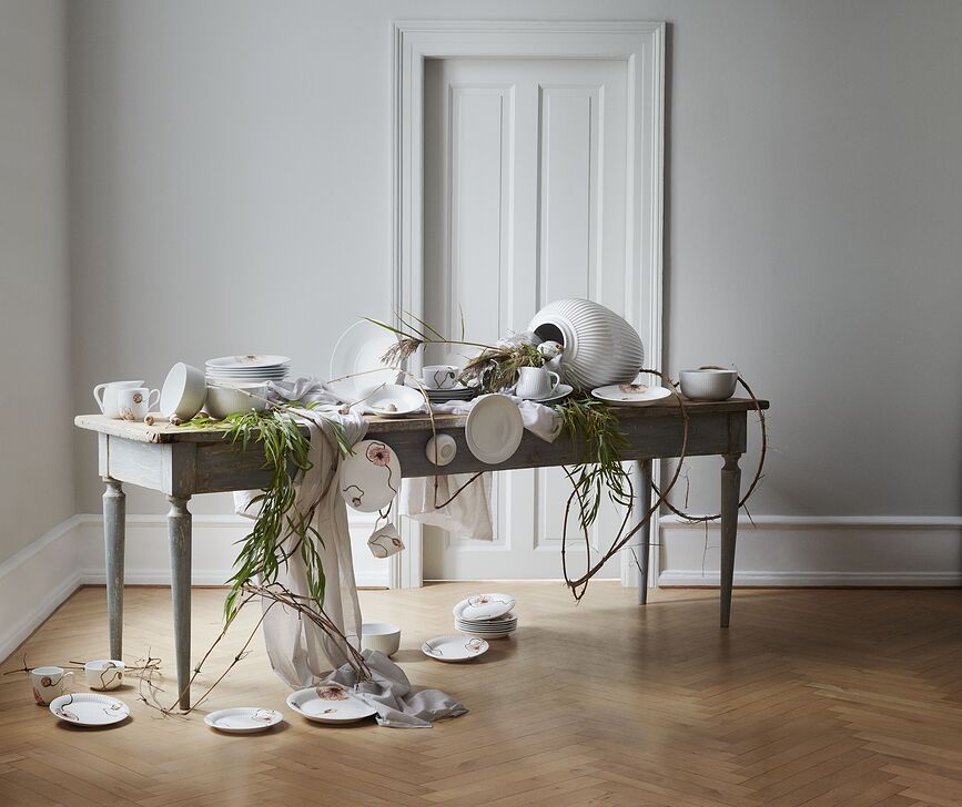 Plato de Desayuno Hammershøi Poppy, 22 cm