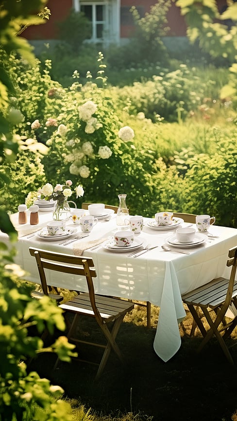 Plato de Desayuno Hammershøi Summer Wild Flowers, 22 cm