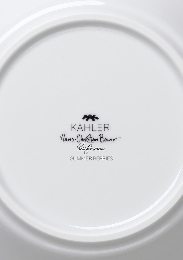 Plato Hondo Hammershøi Summer Berries, 21 cm