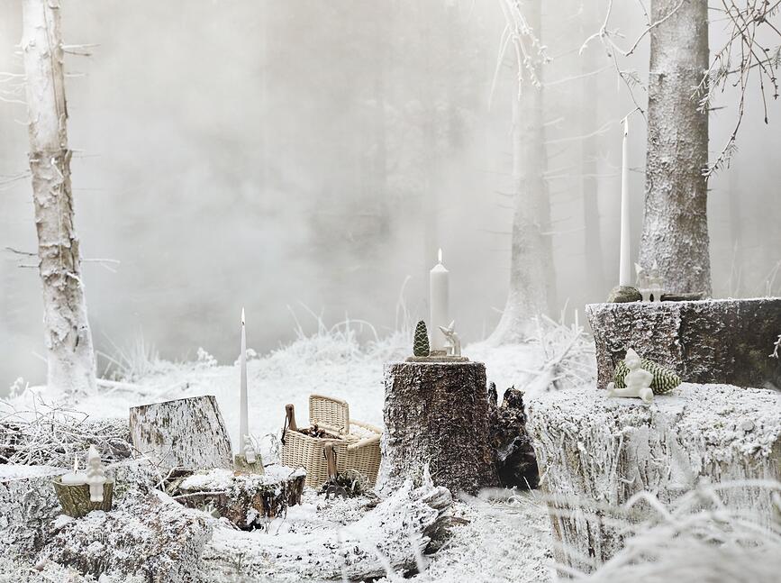 Portavelas Christmas Tales Christmas Kiss, navideño