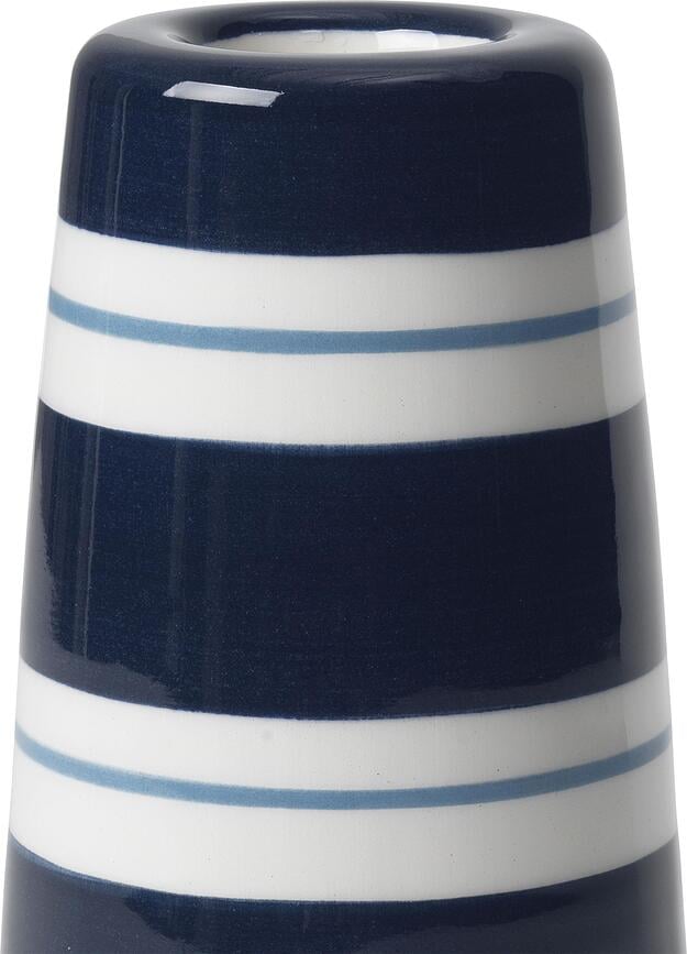 Portavelas para vela clásica Omaggio Nuovo, 12 cm, azul marino